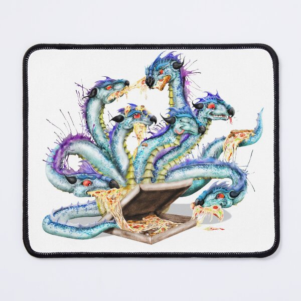 Item preview, Pizza Mythology | B Cartoon Hydra  designed and sold by Snootrac.