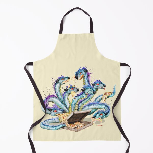 Item preview, Pizza Mythology | B Cartoon Hydra designed and sold by Snootrac.