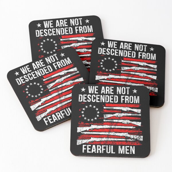 Item preview, We are not descended from fearful men designed and sold by shopKiTymac.