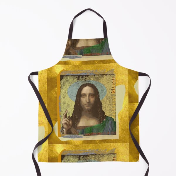 Item preview, Leonardo Da Vinci's Salvator Mundi (Pop Art by ACCI) Portrait designed and sold by VanyssaGraphics.