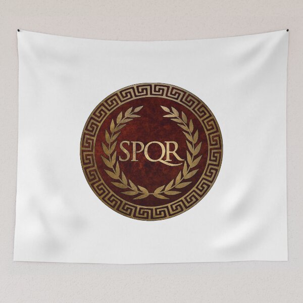 Item preview, SPQR Symbol of Ancient Rome designed and sold by Agema Apparel.