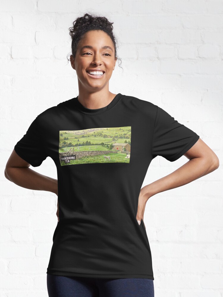 Yorkshire Tea landscape with logo Art Board Print for Sale by