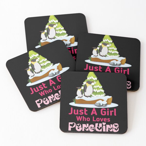 Item preview, just a girl who loves penguins for girl lovers designed and sold by The Nova Prints .