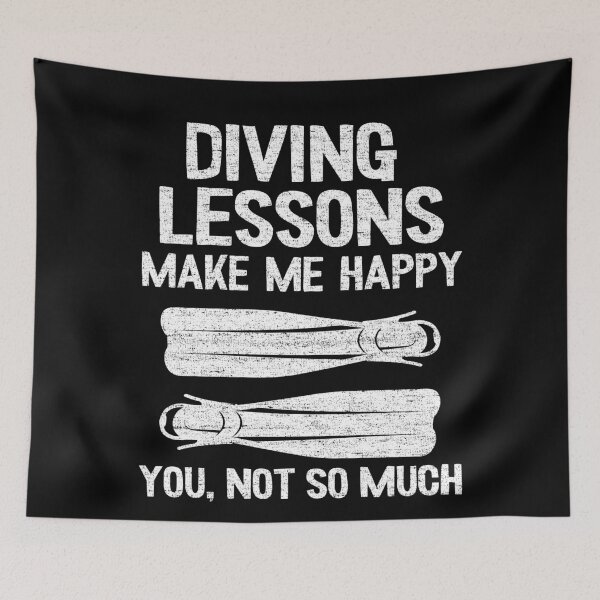 Item preview, Scuba Diving Instructor Gift Funny Diving Lessons Quote designed and sold by Stronzi.
