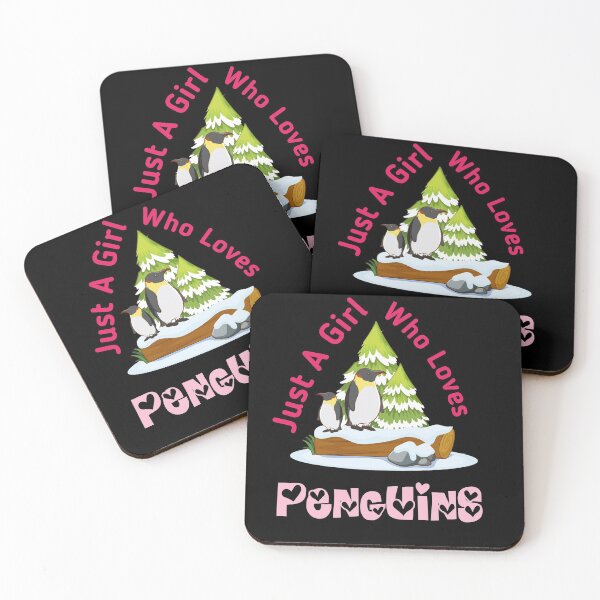 Item preview,  just a girl who loves penguins for girl lovers designed and sold by The Nova Prints .