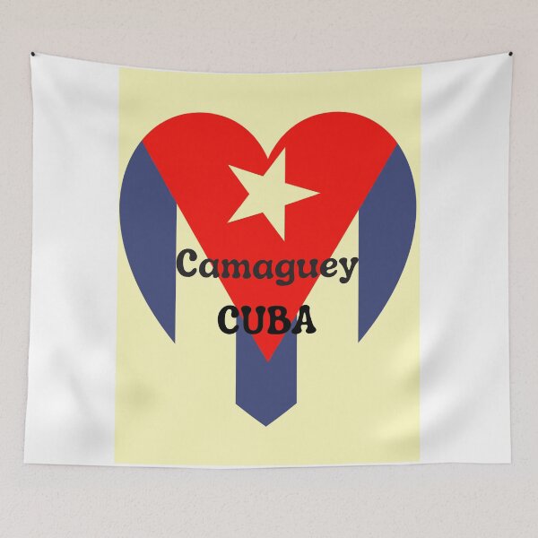 Item preview, Camaguey Cuba flag designed and sold by TheRightHonMP.