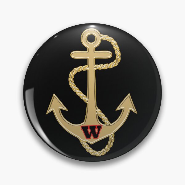 Item preview, W Anchor - sea designed and sold by nakavt.