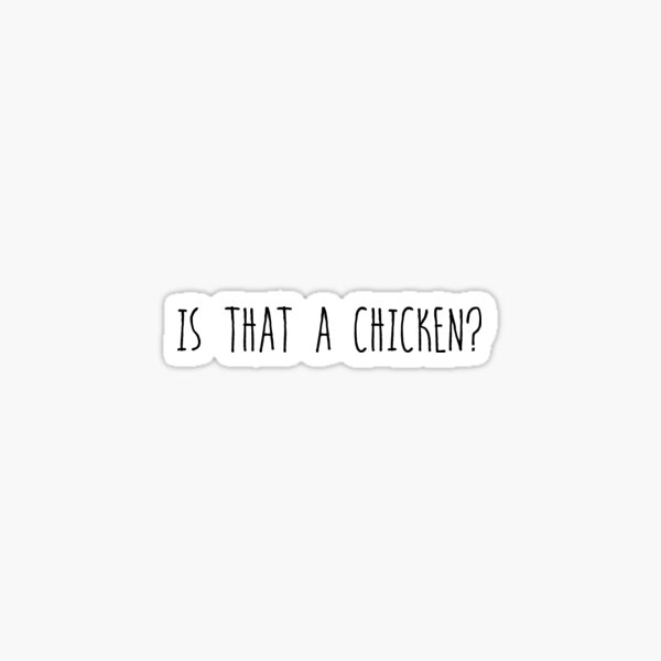 Is that a chicken? Kylie Jenner text Sticker