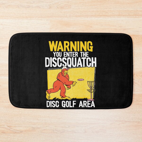 Item preview, Funny Bigfoot Disc Golf Discsquatch Disc Golf Area designed and sold by Stronzi.