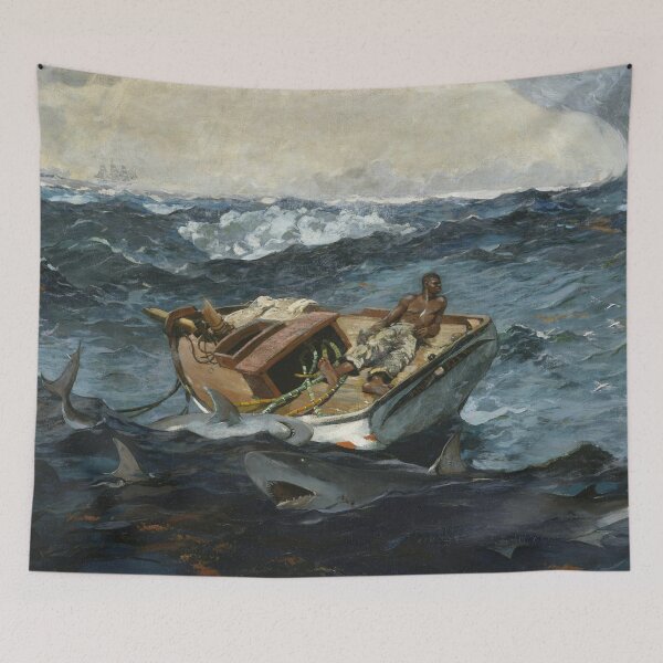 Item preview, Winslow Homer The Gulf Stream designed and sold by DiscoGypsyFish.