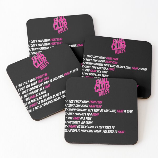 Item preview, Fight Club rules designed and sold by Jekins.