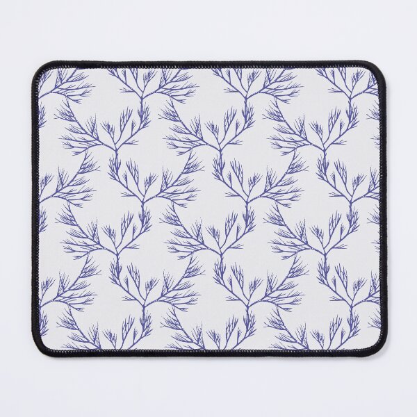 Item preview, Sea Life Pattern in Blue on Gray, Coastal Series (2 in set of 3) designed and sold by KShedenhelm.