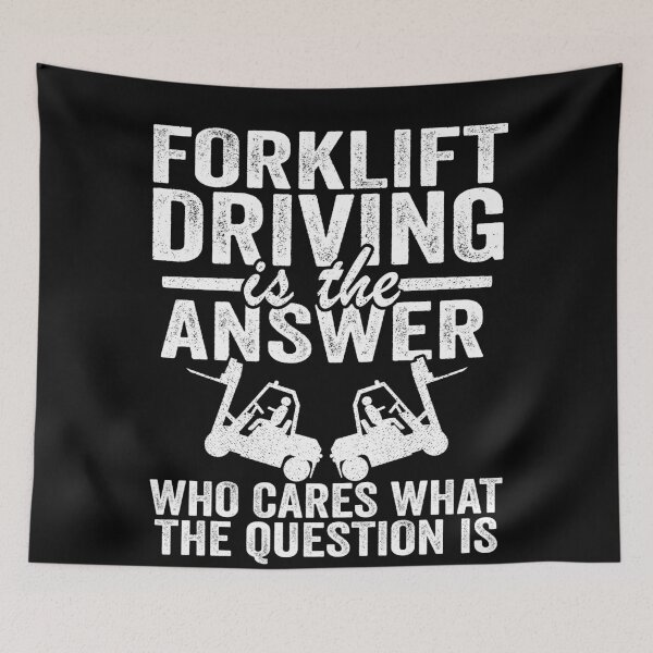 Item preview, Forklift Driving Is The Answer Operator Warehouse Gift designed and sold by Stronzi.