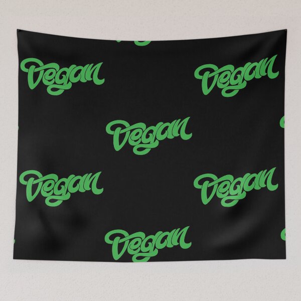 Item preview, Vegan 80s Retro Graffiti Style Green designed and sold by Vegginitup.