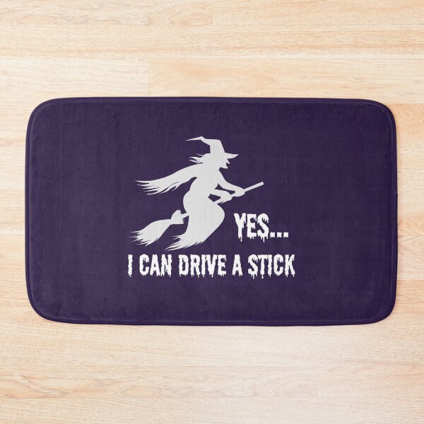 Item preview, Yes, I Can Drive A Stick Funny Halloween Design designed and sold by DesignHouse07.