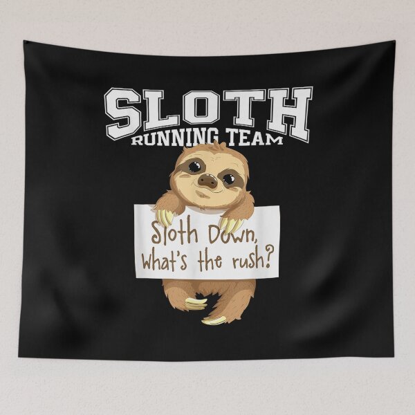 Item preview,  Sloth Running Team designed and sold by lindafrances.