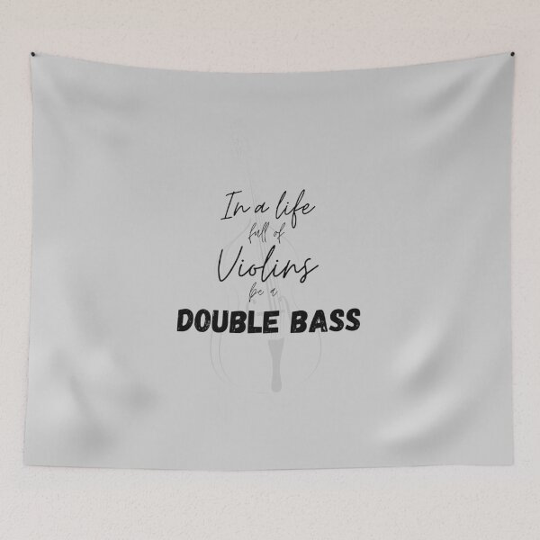 Item preview, Be A Double Bass designed and sold by Macondoart.