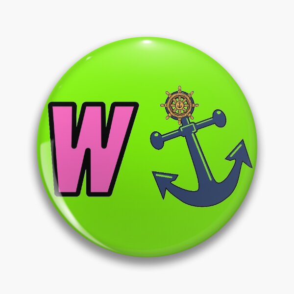 Item preview, W Anchor - sea designed and sold by nakavt.