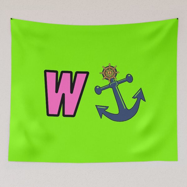 Item preview, W Anchor - sea designed and sold by nakavt.