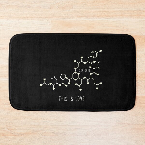 Item preview, This is love Chemical structure of oxytocin hormone designed and sold by Nadey.