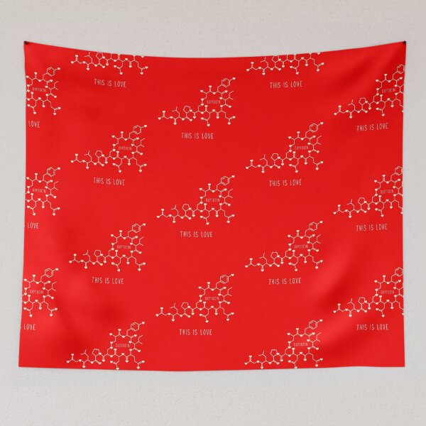 Item preview, This is love Chemical structure of oxytocin hormone designed and sold by Nadey.