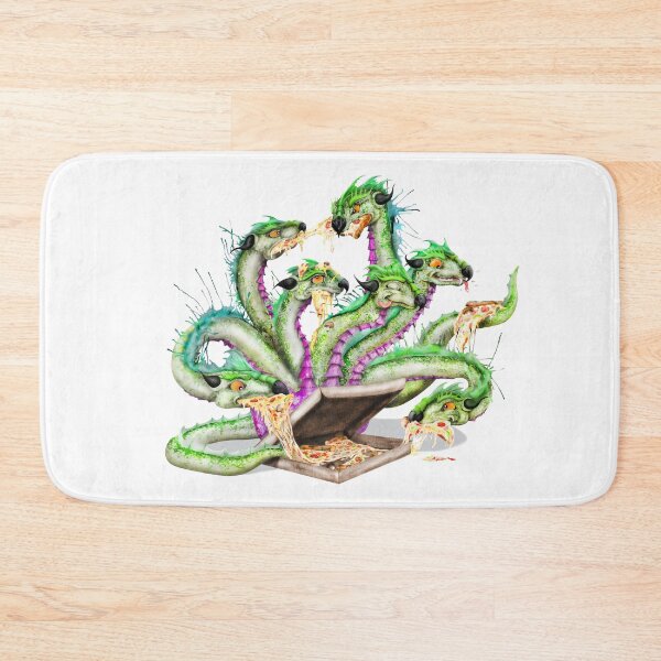 Item preview, Pizza Mythology | G Cartoon Hydra  designed and sold by Snootrac.