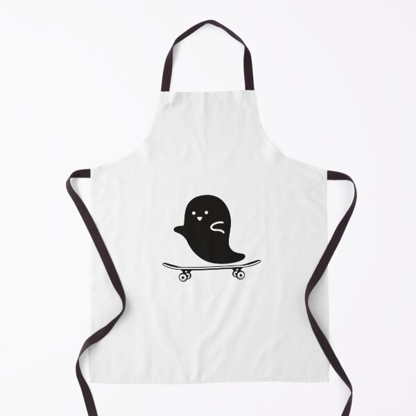 Item preview, Ghost Halloween Skateboarder designed and sold by MYNTLYF.
