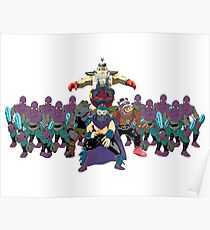 Shredder, Krang, Rocksteady, Bebop, Foot Clan, OH MY! Poster