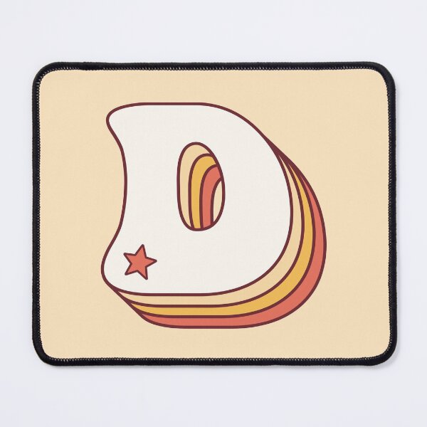 Artikelvorschau, Buchstabe D Retro entworfen und verkauft von OkihanaShop.