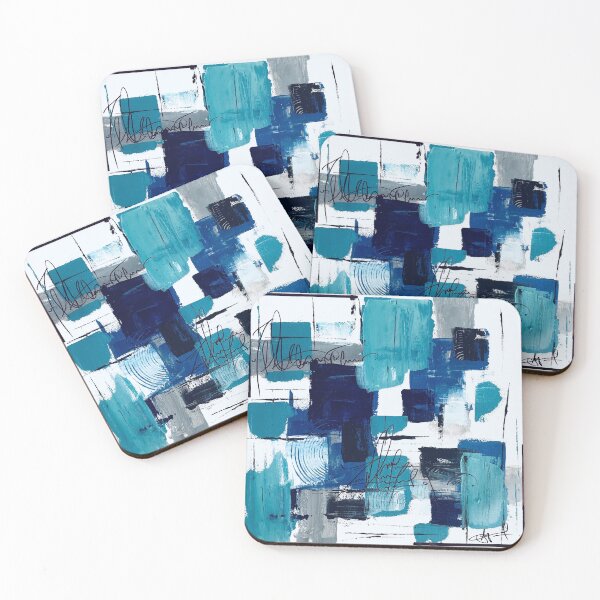 Item preview, Blue Abstract Design designed and sold by Sahar Shahzad Khokhar.