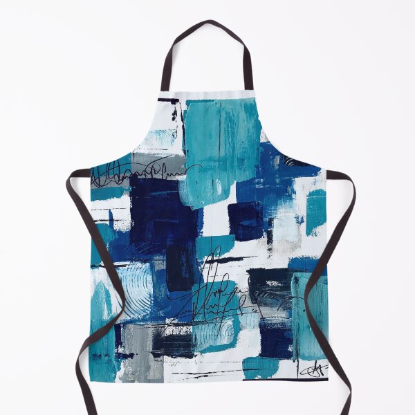 Item preview, Blue Abstract Design designed and sold by Sahar Shahzad Khokhar.