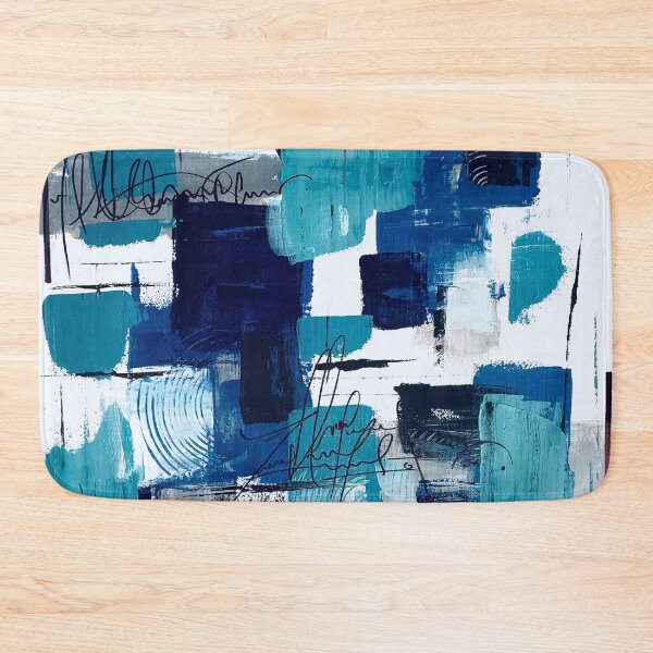 Item preview, Blue Abstract Design designed and sold by Sahar Shahzad Khokhar.