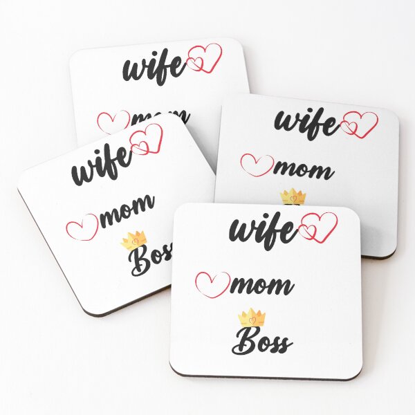 Item preview, Wife Mom Boss -National Boss Day  gift for your manager Boss, mom, daugther, wife designed and sold by ELPRONTO-DESIGN.