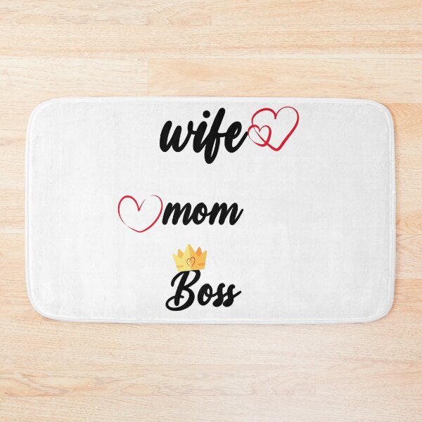 Item preview, Wife Mom Boss -National Boss Day  gift for your manager Boss, mom, daugther, wife designed and sold by ELPRONTO-DESIGN.
