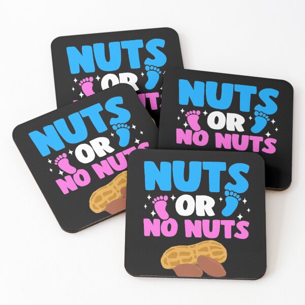 Item preview, Funny Gender Reveal Nuts Or No Nuts Baby Party Gift designed and sold by Stronzi.
