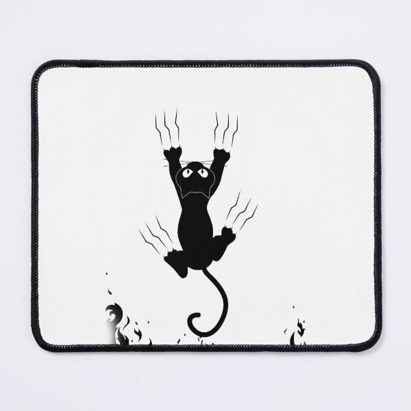 Item preview, Black Cat Holding illustration design designed and sold by ayboxkohure.