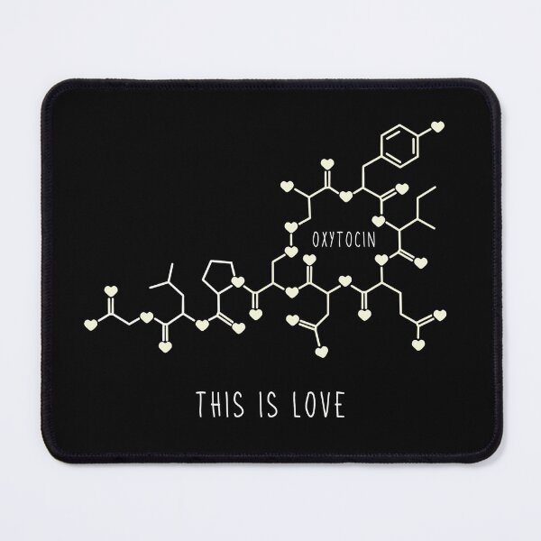 Item preview, This is love Chemical structure of oxytocin hormone designed and sold by Nadey.