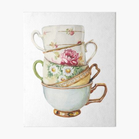 Item preview, Vintage Tea Cups by Paris Lomé designed and sold by Paris Lomé.