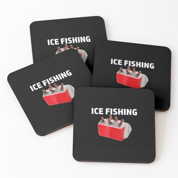 Item preview,  Ice Fishing Beer Cooler Great Gift designed and sold by lindafrances.