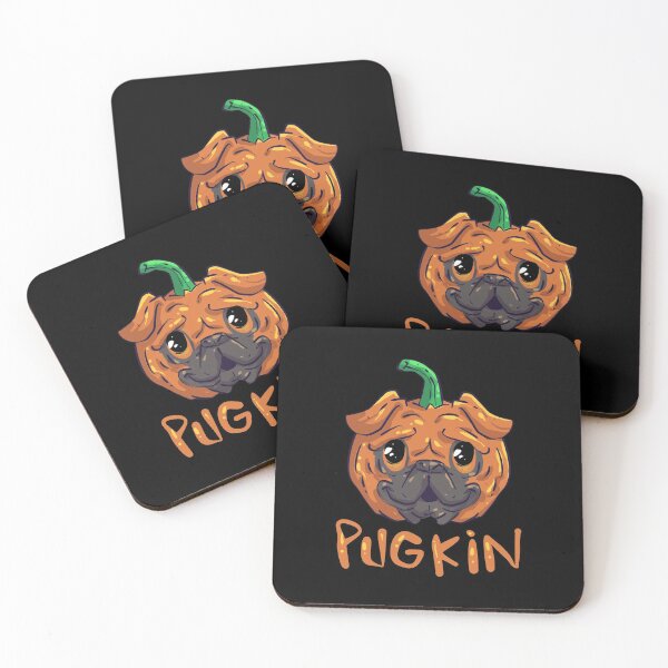 Item preview, Pugkin - Pug Pumpkin designed and sold by ComfyRebel.