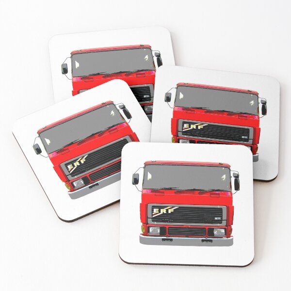 Item preview, ERF E6 1980s classic heavy lorry red designed and sold by soitwouldseem.