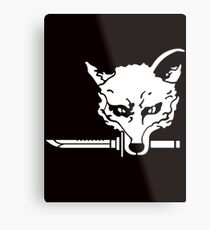 Foxhound Metal Print
