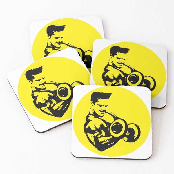 Item preview, Motivational bodybuilding in gym designed and sold by quotopia.