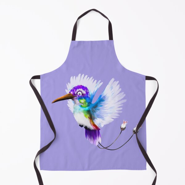 Item preview, Humming away! - Blue | Cartoon Hummingbird  designed and sold by Snootrac.