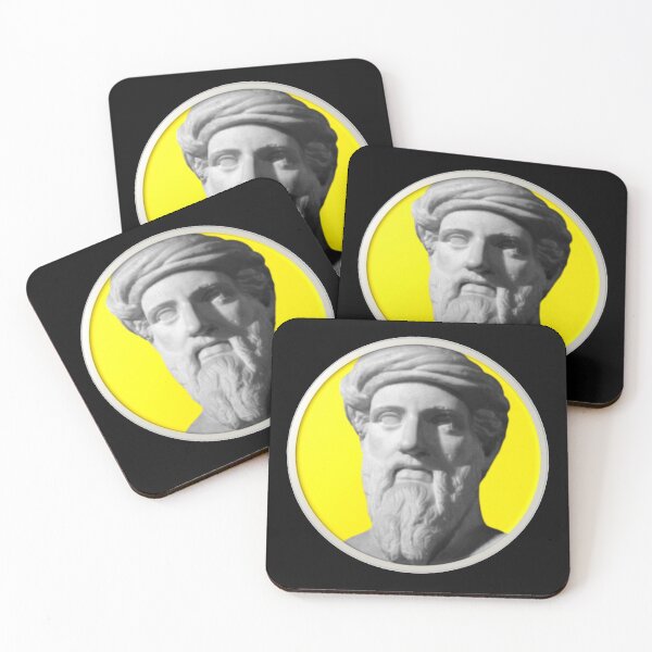 Item preview, Philosopher and Mathamatician Pythagoras Classic Designed  designed and sold by quotopia.