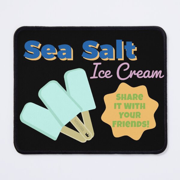 Item preview, Sea Salt Ice Cream, Share it with your Friends! designed and sold by Midnight Sky Sundry.