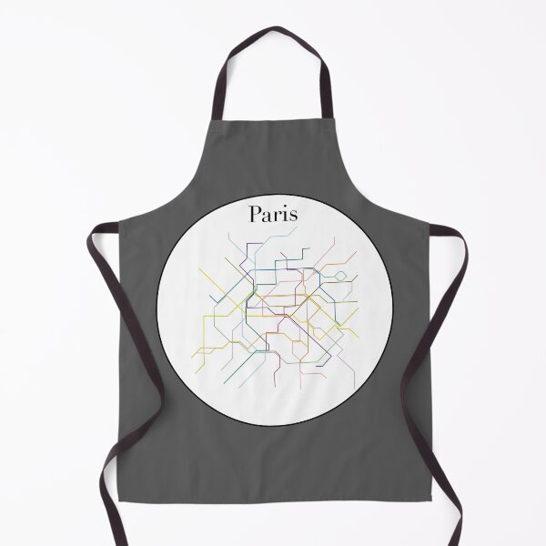 Item preview, Paris subway map designed and sold by FethiC.