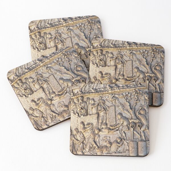 Item preview,  Trajan Column Detail Legionnaires Build Fortifications, Rome, Italy designed and sold by worldways.