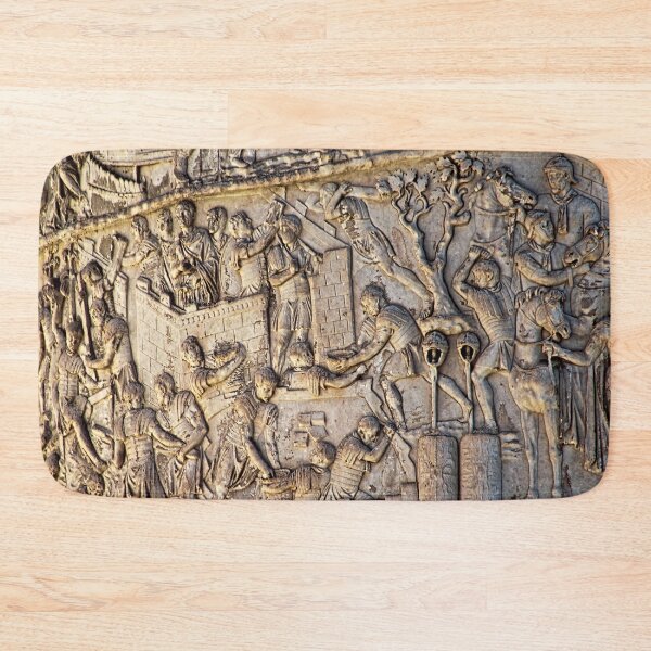 Item preview,  Trajan Column Detail Legionnaires Build Fortifications, Rome, Italy designed and sold by worldways.