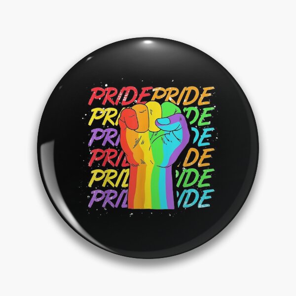 Item preview,  Gay Pride Month Queer Lgbtq Rainbow Flag Fist Lgbt designed and sold by lindafrances.